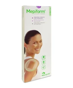 Fogli di gel di silicone per la riduzione delle cicatrici Mepiform 4x30cm 5 pezzi