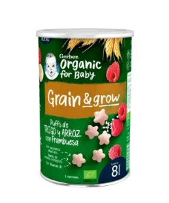 Gerber Snack Cereali Biologici e Lampone 35g