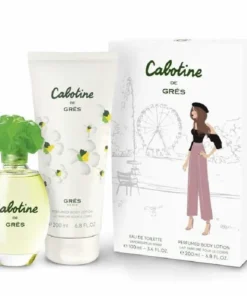 Gres Cabotine Eau de Toilette Spray 100ml Set di 2 pezzi