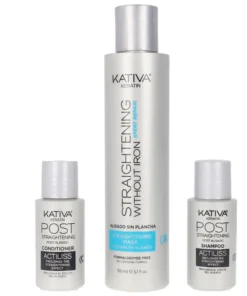 Set di punte riparatrici anti-crespo alla cheratina senza ferro, 3 pezzi