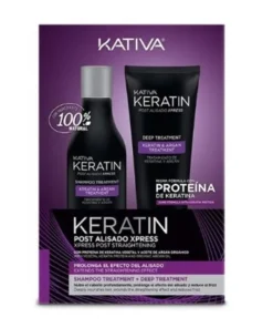 Kativa Keratin Post Smoothing Xpress Set 2 pezzi