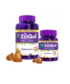 Squil Natura Melatonina Gusto Mango e Banana 60+30 Unità