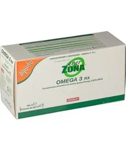 Enervit Enerzona Omega 3 Rx Integratore Alimentare di Acidi Grassi Olio di Pesce 3 Flaconi X 33,3 g