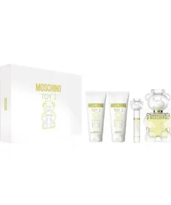 Moschino Toy 2 Eau De Parfum Spray 100ml Set 4 Pezzi