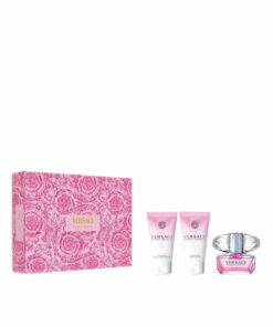 Versace Bright Crystal Eau De Toilette Spray 50 ml Set 3 pezzi