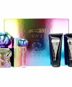 Moschino Toy 2 Pearl Eau De Parfum Spray 100ml Set 4 Pezzi