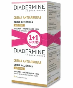 Diadermine Crema Giorno Antirughe Doppia Azione 50 ml Set 2 Pezzi