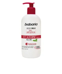Latte corpo Babaria Aloe Vera per pelle atopica 0% 400 ml