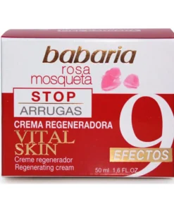Babaria Rosa Mosqueta Vital Skin Regenerating Cream Stop Wrinkles 50 ml