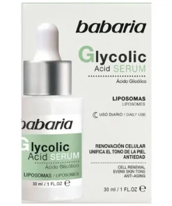 Babaria Siero all'acido glicolico per il rinnovamento cellulare 30 ml