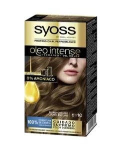 Syoss Oleo Intense Colorazione Permanente per Capelli 6-10 Biondo Scuro