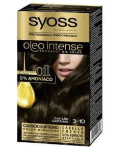 Syoss Oleo Intense Colorazione Permanente per Capelli 3-10 Castano