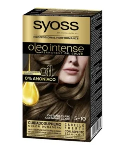 Syoss Oleo Intense Colorazione Permanente per Capelli 5-10 Castano Chiaro