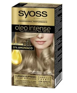 Syoss Oleo Intense Colorazione Permanente per Capelli 8-05 Biondo Beige