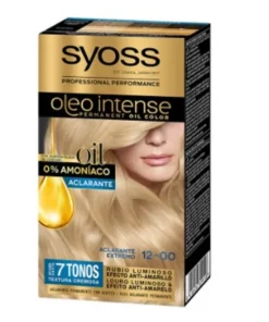 Syoss Oleo Intense Colorazione Permanente per Capelli 12-0 Schiarente Estrema