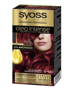 Syoss Oleo Intense Colorazione Permanente per Capelli 5-92 Rosso Intenso
