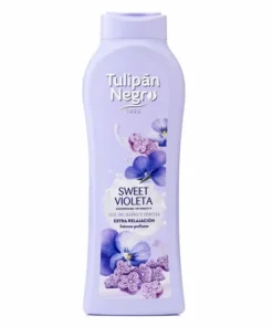 Tulipán Negro Gel Sweet Violeta Gel Doccia Extra Relax 650ml