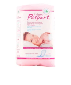 Compresse tocologiche Indasec Pospart 100% cotone 12 unità