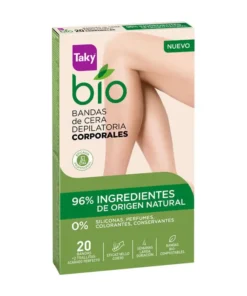 Strisce di cera per il corpo Taky Bio 20 unità