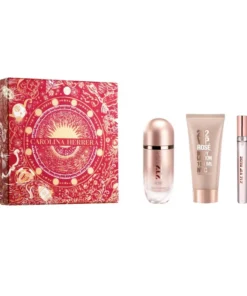 Carolina Herrera 212 VIP Rose Eau de Parfum Spray 80ml Set di 3 pezzi Natale 2023
