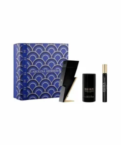 Carolina Herrera Bad Boy Eau De Toilette Spray 100ml Set 3 Pezzi