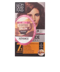 Llongueras Color Advance Coffee Salon Collection Tinta per capelli 6.34 Biondo rame dorato scuro