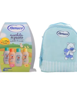 Nenuco Zaino Blu Set da 5 Pezzi
