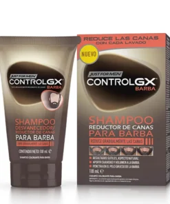 Champú Just For Men Control Gx Barbe Grey Hair Reducer 118ml