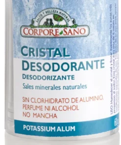 Deodorante per il corpo allume di potassio 60 g