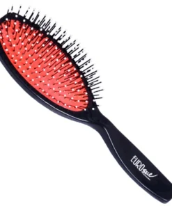 Spazzola a soffietto Eurostil in nylon, grande, a sfera, colori assortiti, 1 pz.