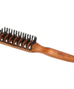 Spazzola in legno Eurostil con setole di cinghiale curve, 1 unità