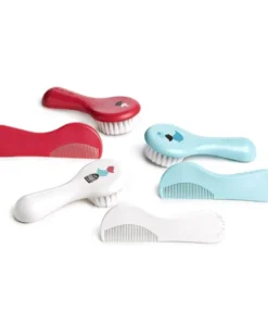 Set pettine spazzola blu Suavinex