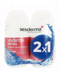 Sesderma Pack Dryses Deodorante Antitraspirante Roll On per Donna 2x75ml