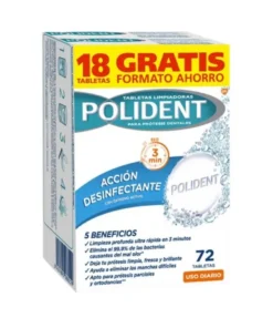 Compresse detergenti Polident 72 unità