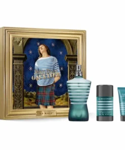 Jean Paul Gaultier Le Male Eau de Toilette Spray 125 ml Set di 3 pezzi