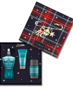 Jean Paul Gaultier Le Male Eau de Toilette Spray 125 ml Set di 3 pezzi