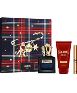 Jean Paul Gaultier Scandal Pour Homme Intense Eau de Parfum Spray 100ml Set da 3 Pezzi