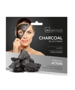 Maschera nera carbone dell'istituto IDC