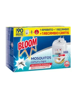 Bloom Zero Mosquitoes 1 Dispositivo Elettrico + 2 Ricariche