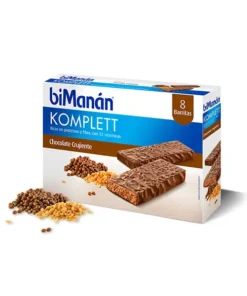 Barrette complete di cioccolato sostitutivo Bimanán 8 unità