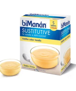 Sostituto della crema pasticcera alla vaniglia Bimanán 5 unità