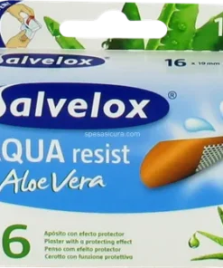 Salvelox Aquaresist Aloe Vera Cerotto Adesivo 16 Pezzi
