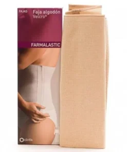 Cintura lombare Farmalastic Beige Velcro T-3 1 pz