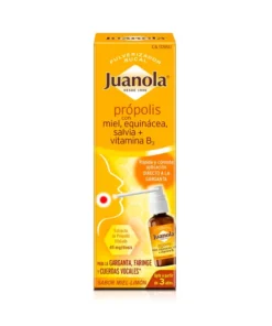 Juanola Propoli con Miele, Echinacea, Salvia, Vitamina B3 Spray Orale 30ml
