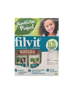 Filvit Nature Lozione Anti-Pidocchi 125ml Set 2 Pezzi