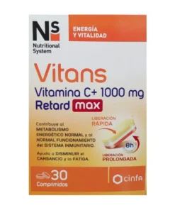 NS Vitamins Vitamina C 1000 Mg Retard Max 30 Comp
