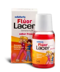 Collutorio Lacer Fluoride 0,2 Fragola 100ml