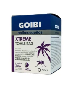 Salviette repellenti per zanzare Goibi Xtreme 16 pezzi