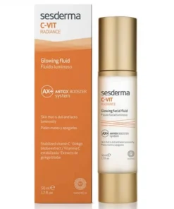 Sesderma C Vit Radiance Glowing Fluid Antiox Booster System 50 ml