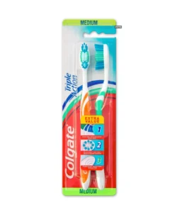 Cepillo D Colgate Triple Action 2 Uds